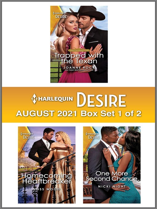 Title details for Harlequin Desire August 2021--Box Set 1 of 2 by Joanne Rock - Available